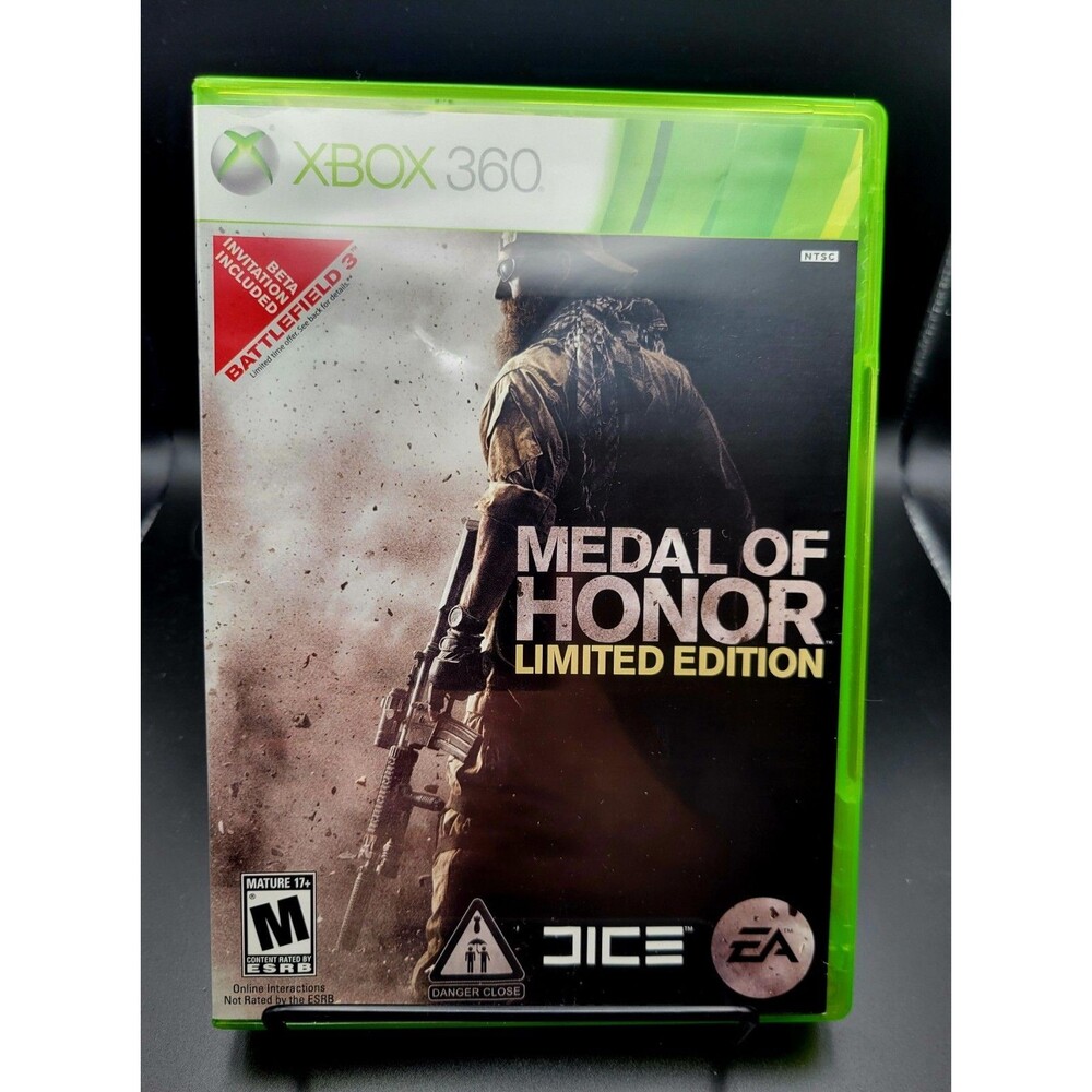 Medal of Honor - Limited Edition (Xbox 360, 2010) CIB Complete Tested Working